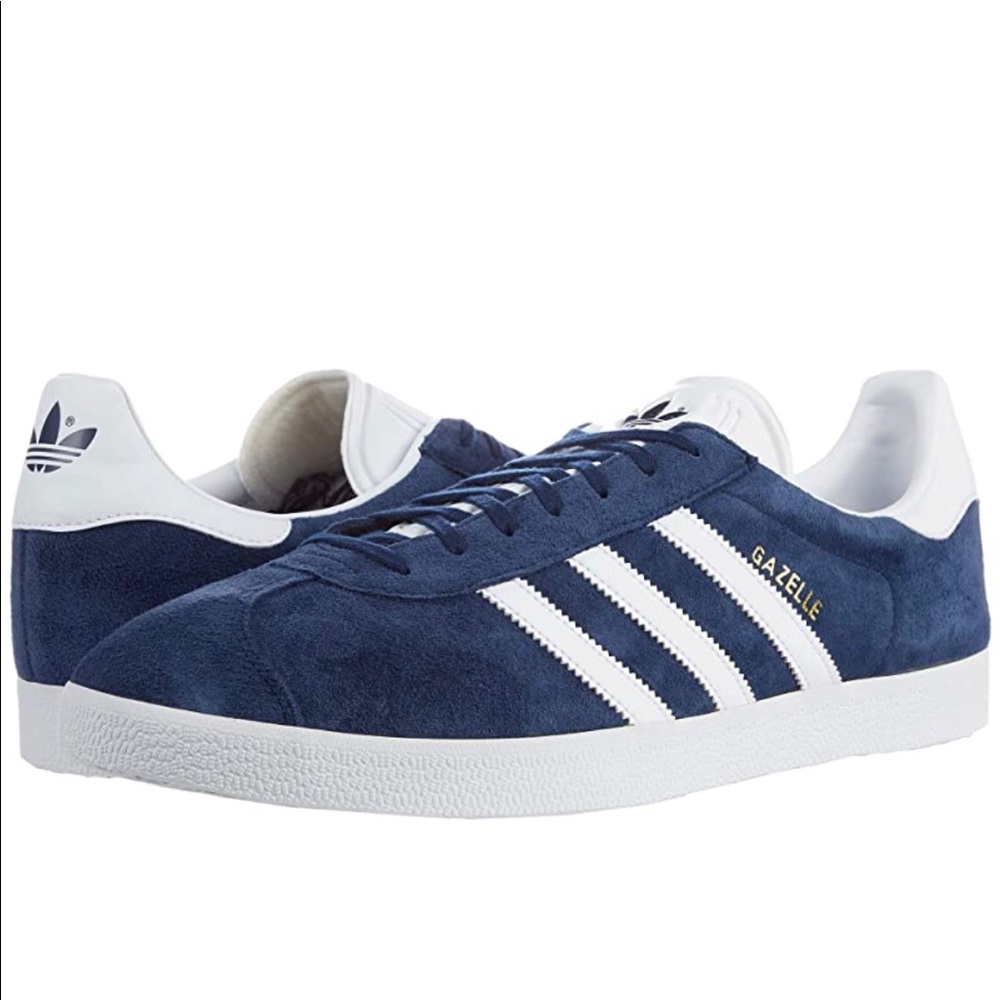 Adidas- Navy Blue Gazelle Sneakers